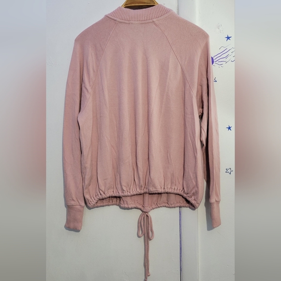 Women's New Day Blush Pink Crew Neck Lightweight Sweater Size Large - Picture 3 of 5